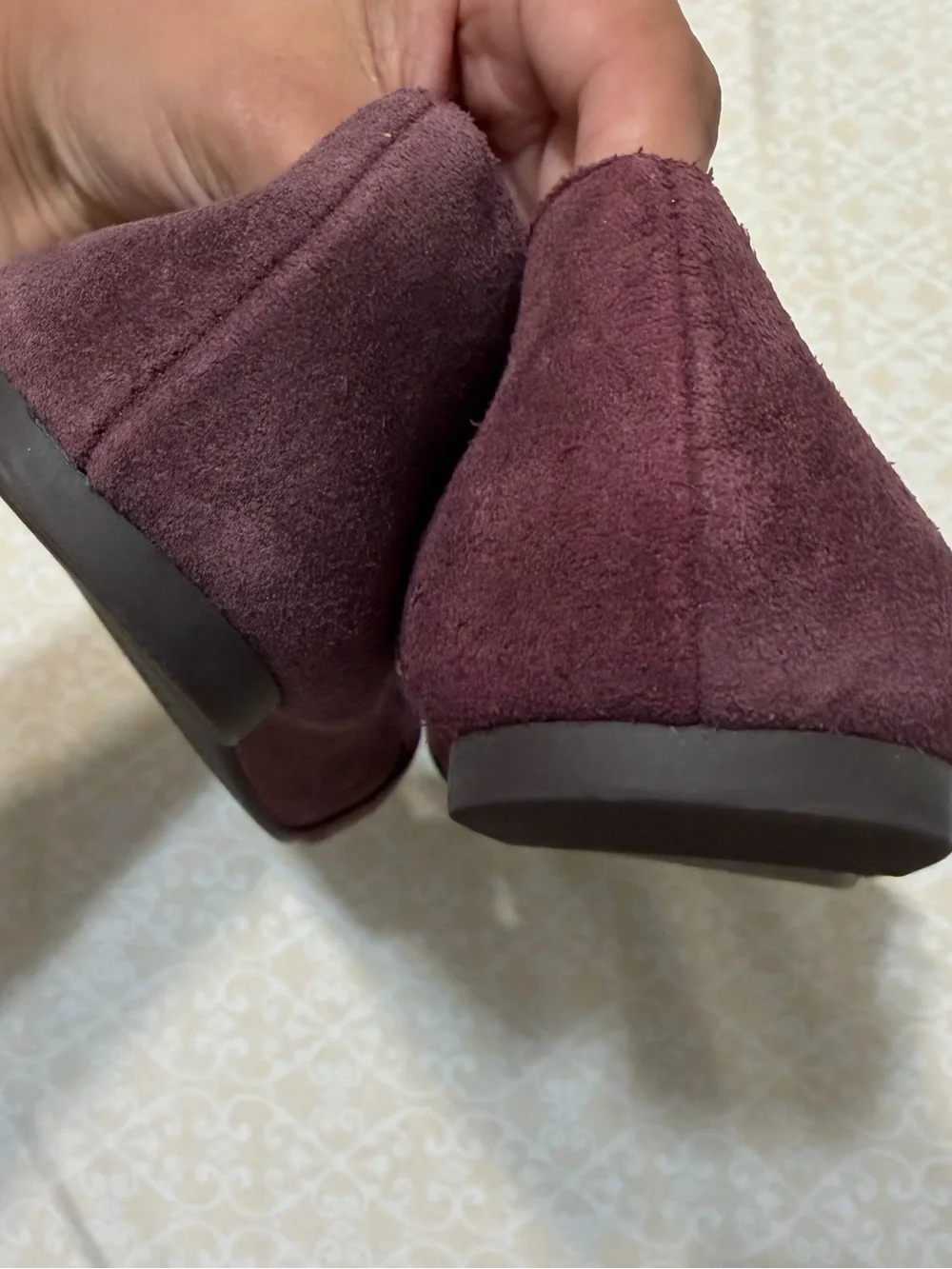 Tory Burch Malbec Marsden Smoking Slipper Sport Suede Flats Size 7